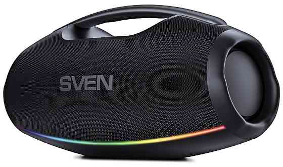 Портативная акустическая система бумбокс Bluetooth с RGB подсветкой SVEN (PS-990) Нововолынск