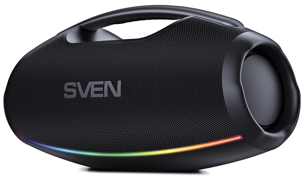 Портативная акустическая система бумбокс Bluetooth с RGB подсветкой SVEN (PS-990) Нововолынск - изображение 1