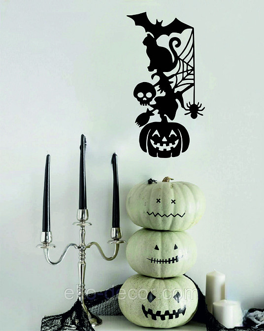 Декоративне настінне Панно «Хелловін», Декор на стену Київ - фото 8