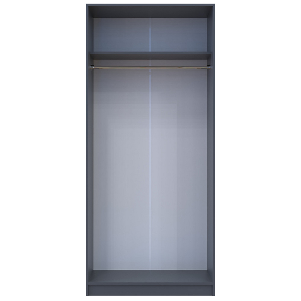 Шафа розпашна для одягу Doros Промо 90х48х204 см Графіт (DRS-011199) Львів - фото 8