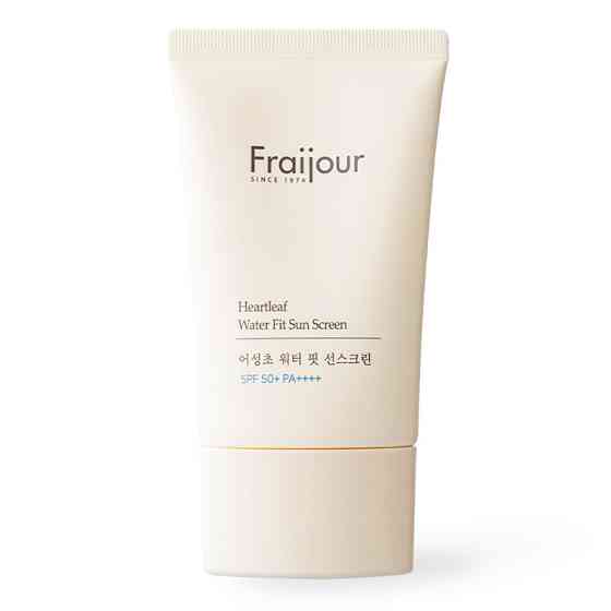 Сонцезахисний зволожуючий крем для обличчя Heartleaf Water Fit Sun Screen SPF 50+ Fraijour 50 мл Київ
