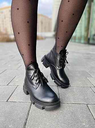 Без бренда Черевики жіночі ARTO 6114/1 чорні (зима, шкіра натуральна) (5217) 36-40 40 Коломия