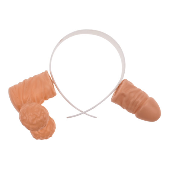 Oбруч Dick Head Headband, 28 см Sex Aura Киев