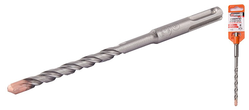 GRANITE Свердло для бетону GRANITE SDS-PLUS S4 8х160 мм 0-08-160 Коломия - фото 2