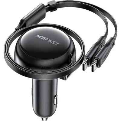 Зарядний пристрій Acefast 3xUSB 53W (2xUSB-C+USB-A) + cable USB-C 2in1 B13 (6974316282921) Вінниця