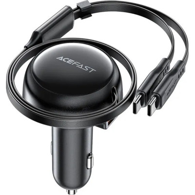 Зарядное устройство Acefast 3xUSB 53W (2xUSB-C+USB-A) + cable USB-C 2in1 B13 (6974316282921) Винница - изображение 2