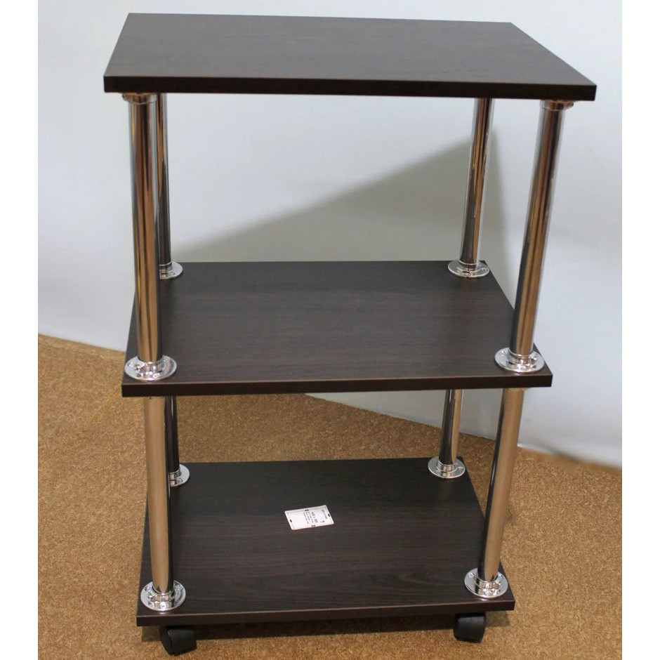 Косметологічна візок етажерка майстра косметолога на коліщатках для салону краси Венге магія Київ - фото 4