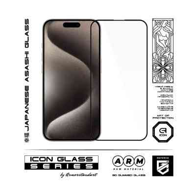 Скло захисне Armorstandart Icon 3D iPhone 15 Pro Black 2pcs (ARM74270) Вінниця