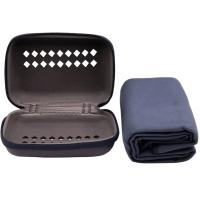 Туристическое полотенце Tribe з мікрофібри в чохлі Pocket Towel 50х100 M Navy (T-LC-0001-M-navy) Винница - изображение 9