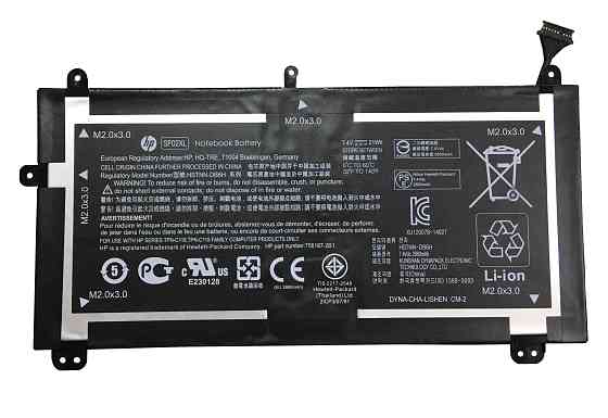 Аккумулятор для ноутбука HP SF02XL Pavilion 10-k 7.4V Black 2860mAh Orig Вінниця