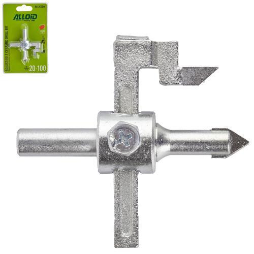 Alloid. Свердло для кераміки, регульоване 20-100мм Одеса - фото 1