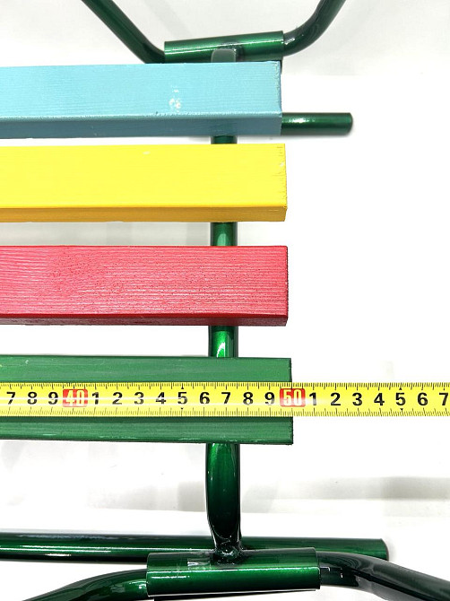 Санки класичні зі спинкою та ручкою Зелені (4533) Чернігів - фото 6