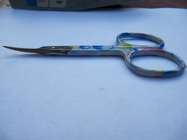 Ножницы маникюрные КDS для удаления кутикул цветные Киев - изображение 5