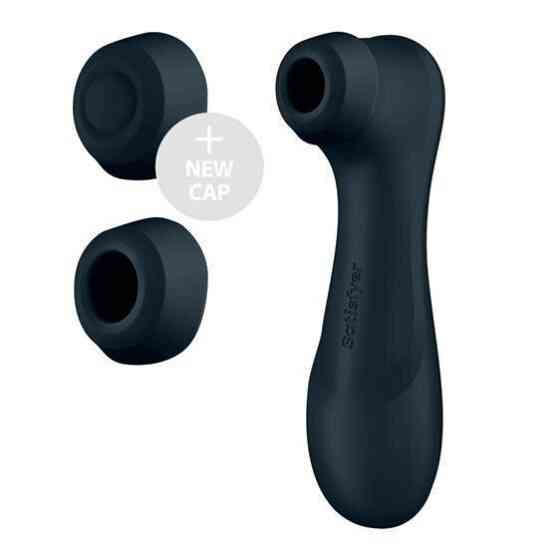 Кліторальний стимулятор - Satisfyer Pro 2 Generation 3 With Liquid Air Black Sex Aura Київ