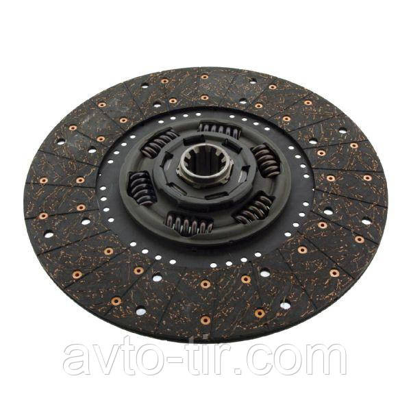 Диск сцепления MAN / DAF (вир-ник FEBI) 1375595 81303010378 1862506131 81303010524 81303010557 81303010558 Луцк - изображение 1