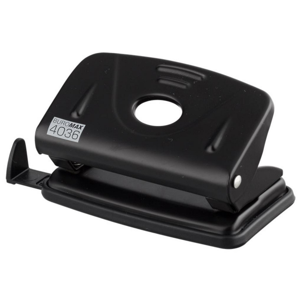 Дырокол Buromax metal, 10sheets, black (BM.4036-01) Винница - изображение 1