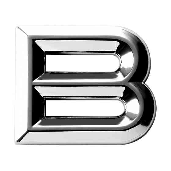 Наклейка 3 см (грань) Буква B Київ