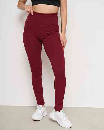 Лосини жіночі в рубчик Nicoletta 10076 Бордовий, L Київ