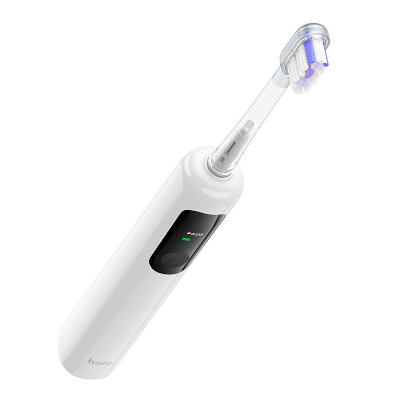 Електрична зубна щітка HOCO HP64 Acoustic wave electric toothbrush White Одеса - фото 4