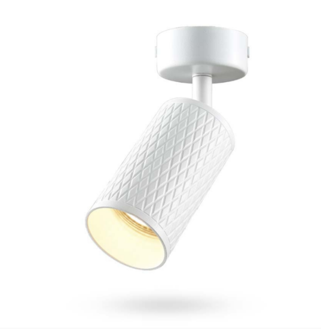 LED Світильник накладний під лампу GU10 поворотній біла призма VL-SPF02B-WP Videx Житомир - изображение 3