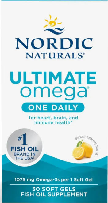 Омега 3 Nordic Naturals Ultimate Omega One Daily 1075 мг 30 гел капс лимон Киев - изображение 1