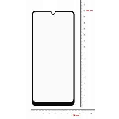 Стекло защитное BeCover Samsung Galaxy M22 SM-M225 Black (706907) Винница