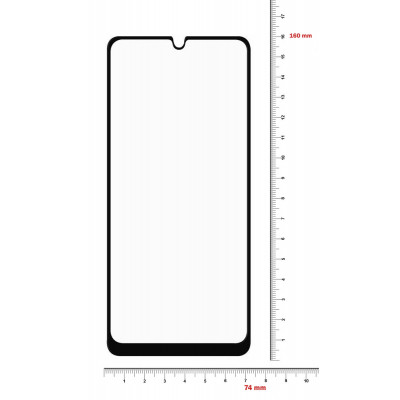 Стекло защитное BeCover Samsung Galaxy M22 SM-M225 Black (706907) Винница - изображение 2