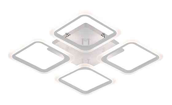 VALESO Люстра світлодіодна акрилова стельова 6110-4 WT 74W Коломия