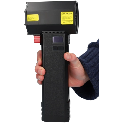 Турбовентилятор аккумуляторный Jet Fan 750Вт 50А 4000мАч для автомойки Черный Винница