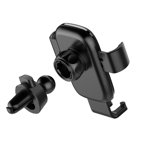 Тримач автомобільний для мобільного Metallic Gravity Holder 3 ColorWay CW-CHG14-BK чорний Житомир - изображение 3