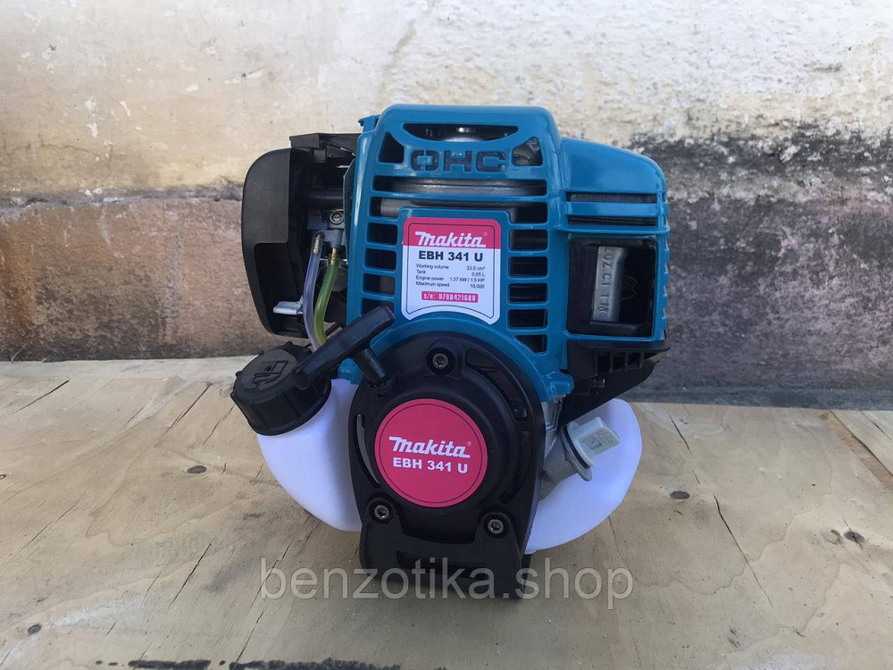 Мотокоса Makita EBH 341 U / 4х тактная мотокоса / Мощность двигателя - 1,07 кВт / ранцевый ремень в  Киев - изображение 6