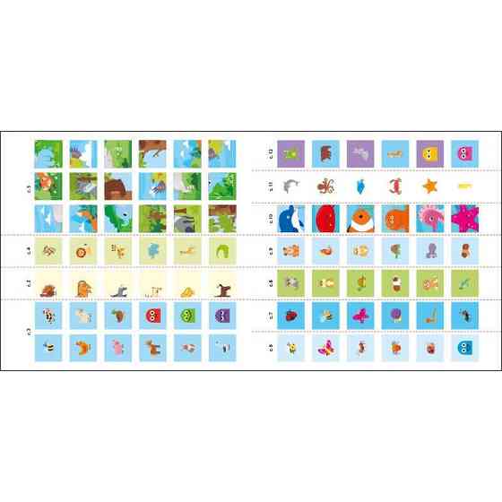 Книжка Англійська з наліпками "Лео та Ліз шукають тваринок" 1731001 Вінниця