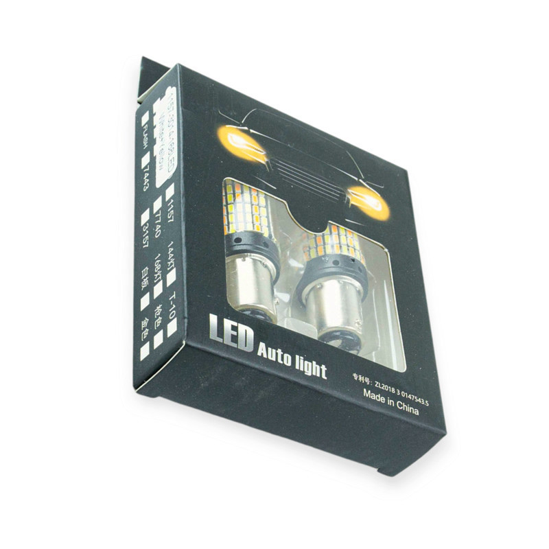 Автолампа А 12-21 5 WHITE YELLOW 168 SMD 3014 (12-24V) светодиодная Мукачево - изображение 1