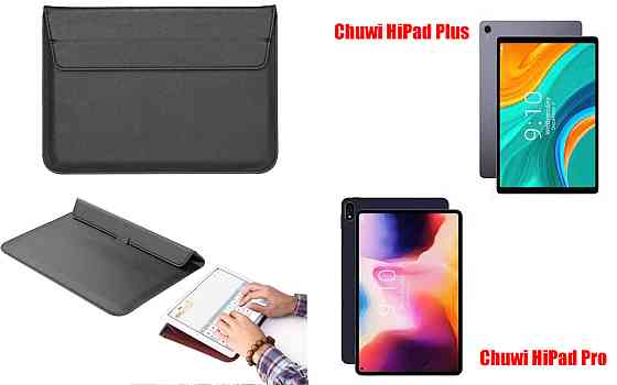 Чохол-конверт VitoCase для Chuwi HiPad Plus, HiPad Pro, з функцією підставки для планшета Чорний Київ
