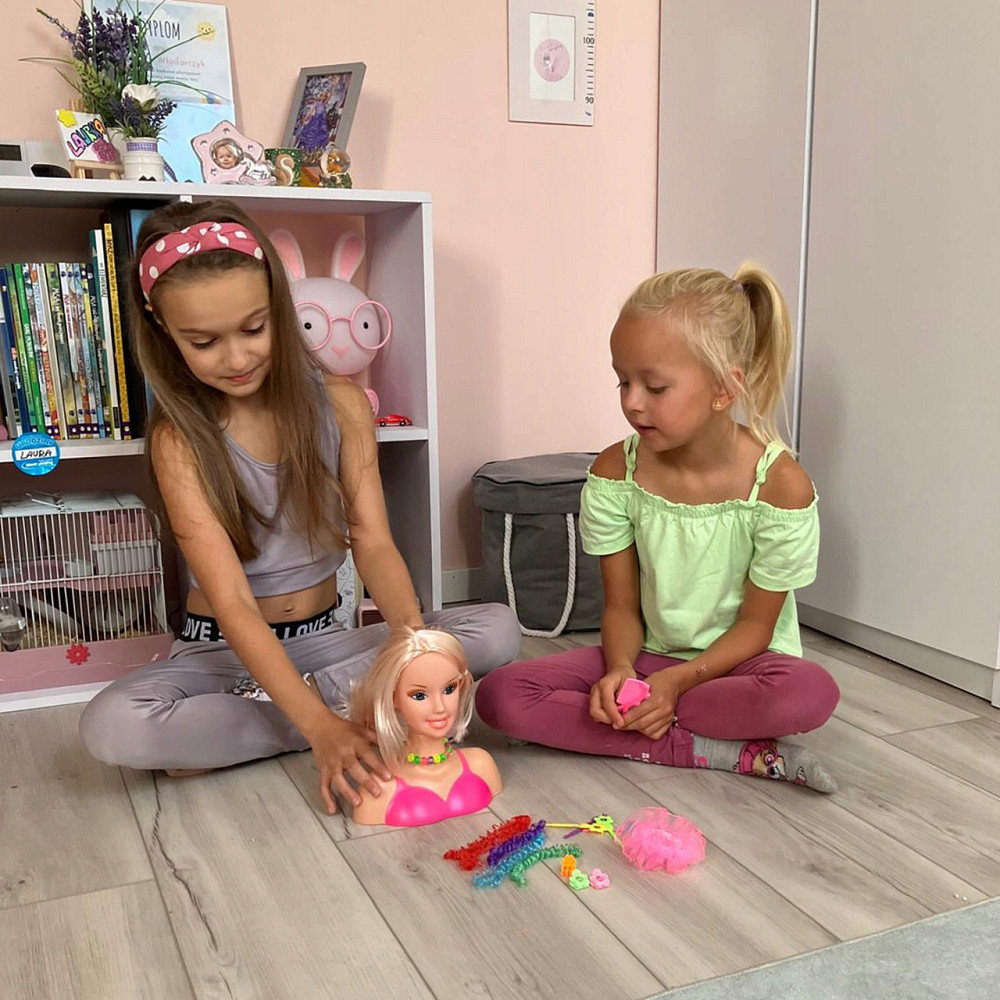 Манекен голова для укладки волос с аксессуарами Kruzzel (23437) Нововолынск - изображение 9