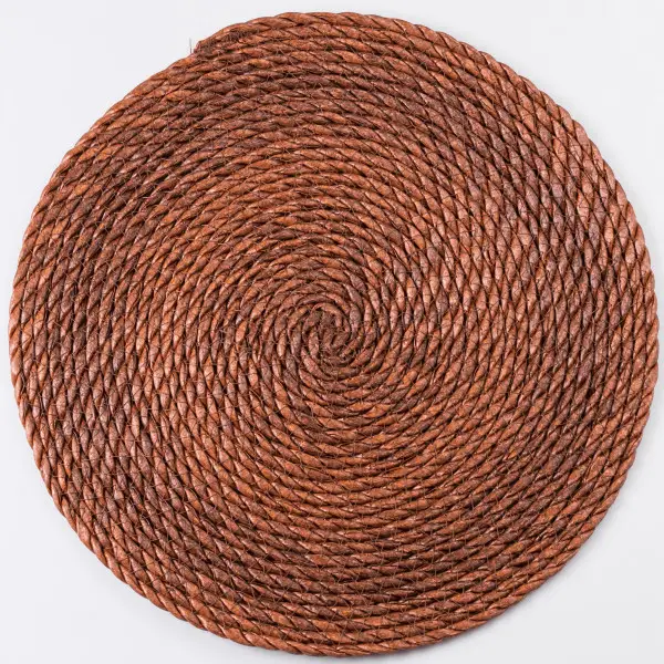 Yiwu Серветка сервірувальна на стіл Ø37 (см) кругла під тарілки і столові прибори Коричневий HP Київ - фото 1