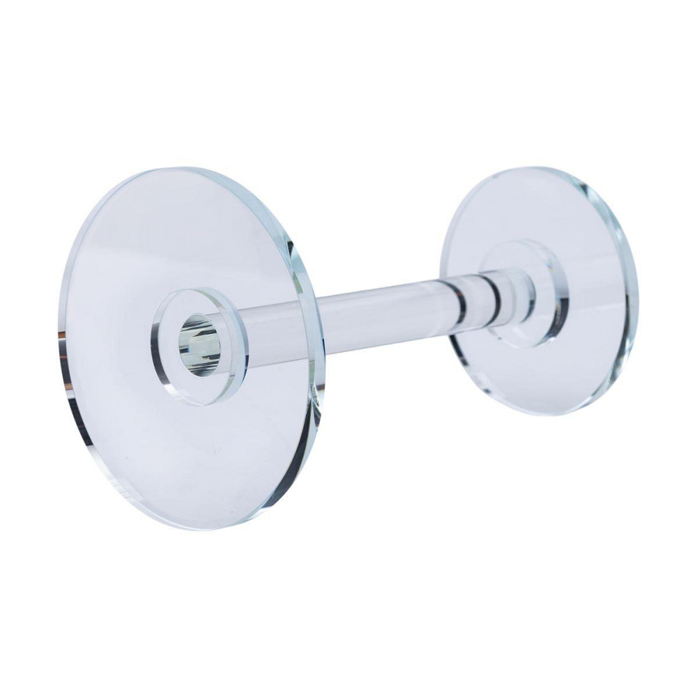 Тортовница стеклянная на ножке 12×18 см круглая стойка для торта, капкейков HP-4-68M Киев - изображение 3