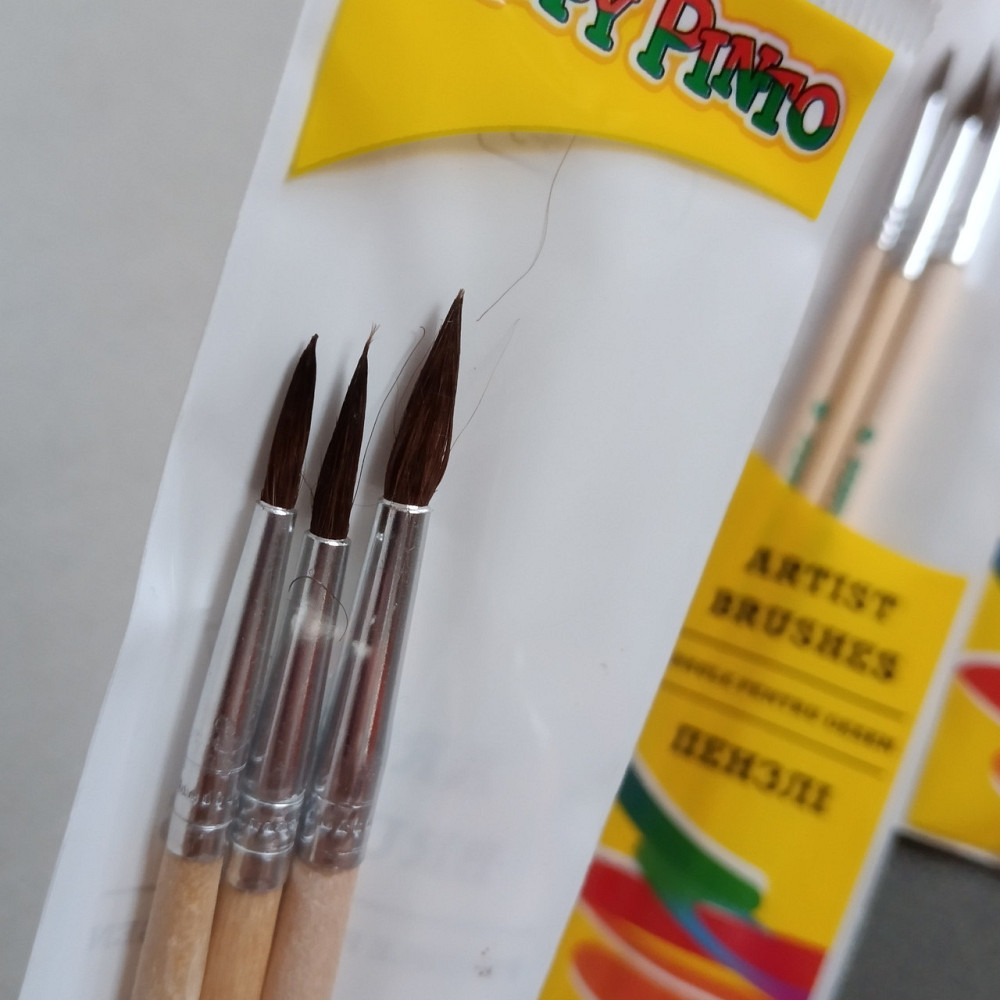 Набор кистей на блистере 3 шт. Киев - изображение 2