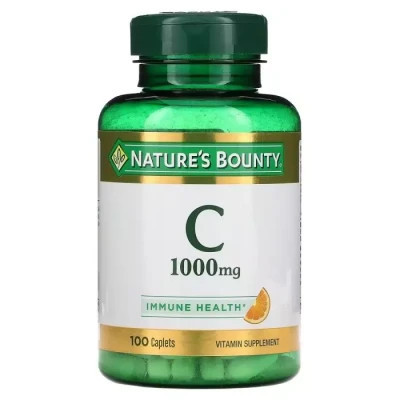 Витамин Nature's Bounty Витамин C, 1000 мг, Vitamin C, 100 каплет (NRT01707) Винница - изображение 1