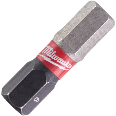 Набор бит Milwaukee SHOCKWAVE, Hex6, 25мм, 2шт (4932430897) Винница - изображение 1