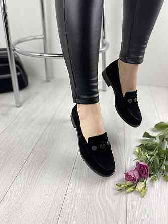 VIKTTORIO Туфлі жіночі VIKTTORIO ЖАЗИНА чорні (весна-осінь, замша натуральна) (2700) Коломия