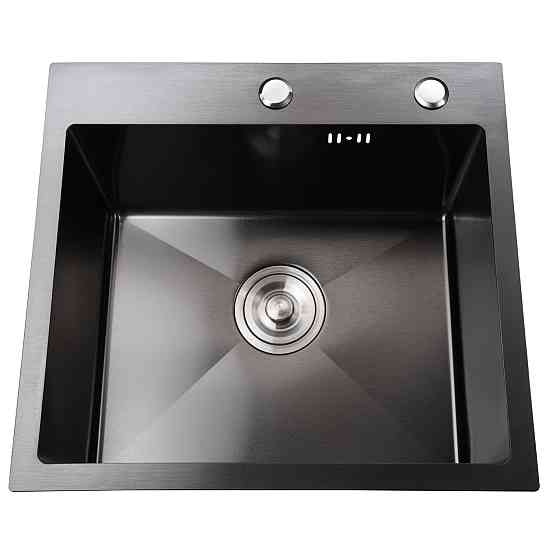 Мойка кухонная 3mm 500х450 Графит 5045HG Mira (000032090) Киев