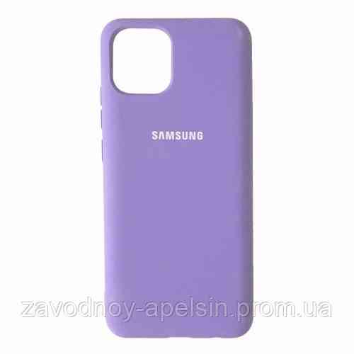 Samsung A03 A035 Чохол силіконовий Silicone Cover (ліловий) Одеса