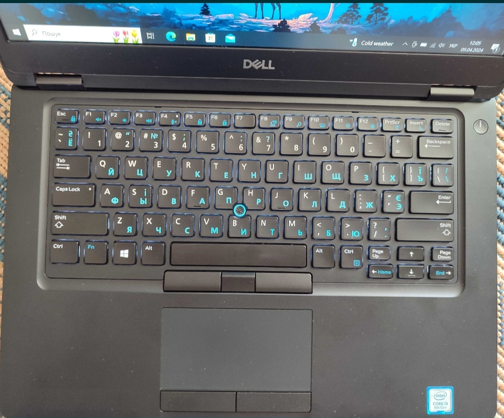 Ноутбук: DELL Latitude 5491, i5-8400H 12Gb. SSD256Gb. Full HD IPS. Київ - фото 3