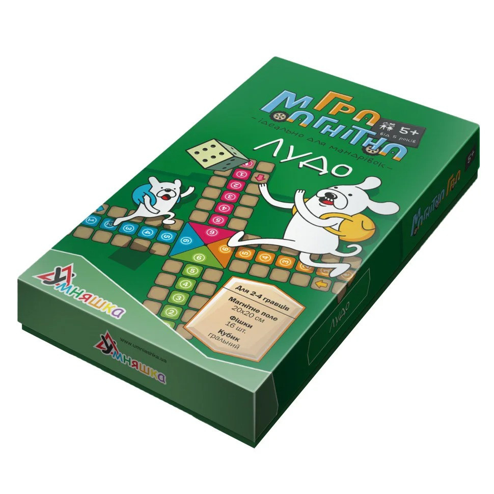 Дитяча настільна гра магнітна "Лудо" 1463 від 5-ти років Вінниця - фото 1