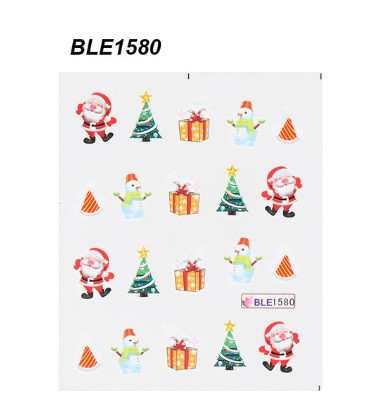 Новогодние наклейки на ногти Киев - изображение 1