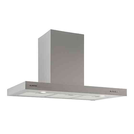 Вытяжка Zarah 90 90см вытяжной воздух: 600 м³/ч LED нержавеющая сталь (Германия, читать описание) Ровно