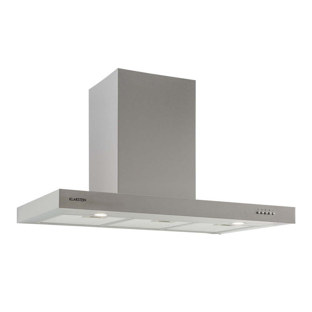 Вытяжка Zarah 90 90см вытяжной воздух: 600 м³/ч LED нержавеющая сталь (Германия, читать описание) Ровно - изображение 1