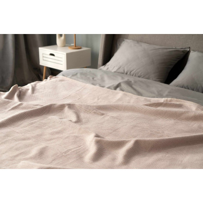 Плед Ardesto Summer 100% хлопок, бежевый 140х190 см (ART0915SE) Винница - изображение 11