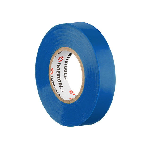 Стрічка ізоляційна 0.15мм*17мм*25м синя INTERTOOL IT-0025 Киев - изображение 3